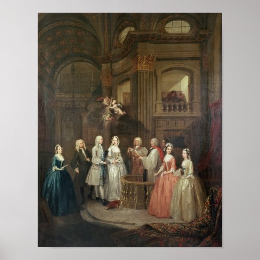 Het huwelijk van Stephen Beckingham en Mary Cox Poster (Voorkant)