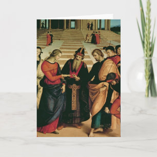Het huwelijk van Virgin, 1504 Kaart