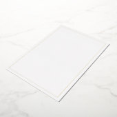 Het huwelijk van White Gold Photo Elegant Folie Uitnodiging (Gedraaid)