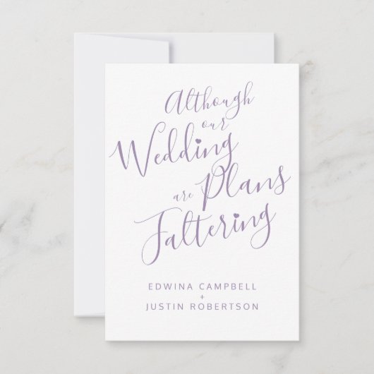 Het huwelijk veranderde in kleine opnieuw geplande (Voorkant)