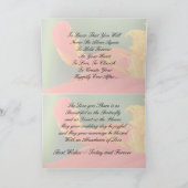 Het huwelijk - zo mooi als de vlinder (a) kaart (Binnen)