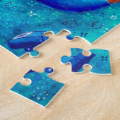 Het Huwelijks Schilderij Hedendaagse Kunst Legpuzzel (Zijkant)