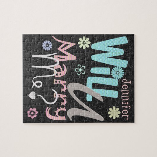 Het huwelijksaanzoek puzzel (Horizontaal)