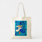 Het Huwelijkschilderij Hedendaagse Kunst Tote Bag (Achterkant)