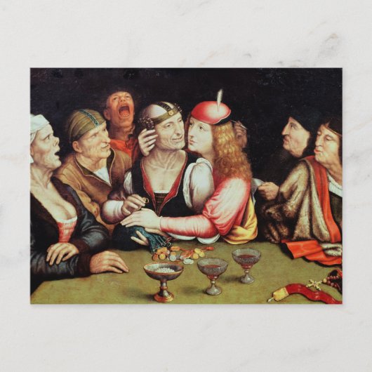 Het huwelijkscontract 2 briefkaart (Voorkant)