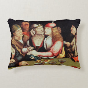 Het huwelijkscontract 2 decoratief kussen