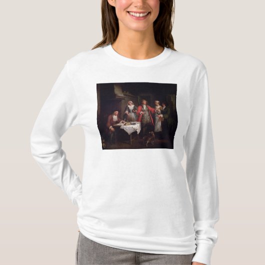 Het huwelijkscontract t-shirt (Voorkant)