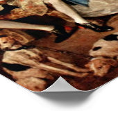 Het huwelijkscontract van William Hogarth Poster (Hoek)