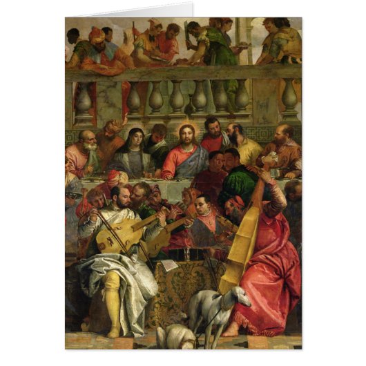 Het huwelijksfeest op Cana (Voorkant)