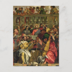 Het huwelijksfeest op Cana Briefkaart