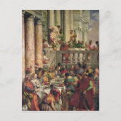 Het huwelijksfeest op Cana Briefkaart (Voorkant)