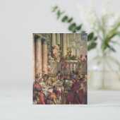 Het huwelijksfeest op Cana Briefkaart (Staand voorkant)