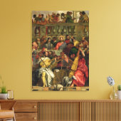 Het huwelijksfeest op Cana Canvas Afdruk (Insitu (Woonkamer))