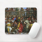 Het huwelijksfeest op Cana, detail van muzikanten  Muismat (Met muis)