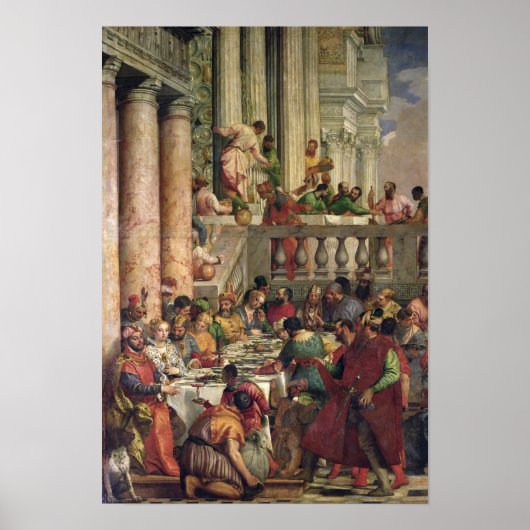 Het huwelijksfeest op Cana Poster (Voorkant)