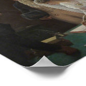 Het huwelijksregister van Edmund Leighton - poster (Hoek)