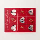 Het huwelijksvoorstel van de valentijnse zal je me legpuzzel (Horizontaal)