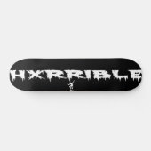 Het hXRRIBEL dek Persoonlijk Skateboard (Horizontaal)