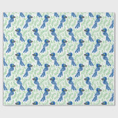 Het Hyacinth Macaw Pattern Cadeaupapier (Vlak)