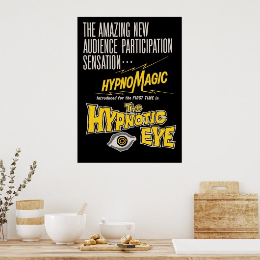 Het Hypnotic Eye Movie-Poster Poster (Keuken)