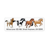 Het I Love Horses label (Voorkant)