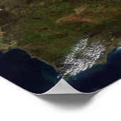 Het Iberisch schiereiland Poster (Hoek)