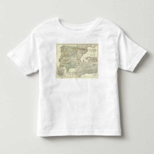 Het Iberisch schiereiland van 1257 tot 1479 Kinder Shirts (Voorkant)