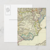 Het Iberisch schiereiland voor hun kerk Briefkaart (Voorkant / Achterkant)