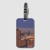 Het iconische Brooklyn Bridge Poster in New York Bagagelabel (Voorkant (verticaal))