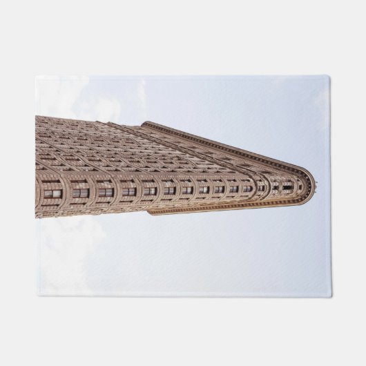 het iconische flatiron building deurmat (Voorkant)