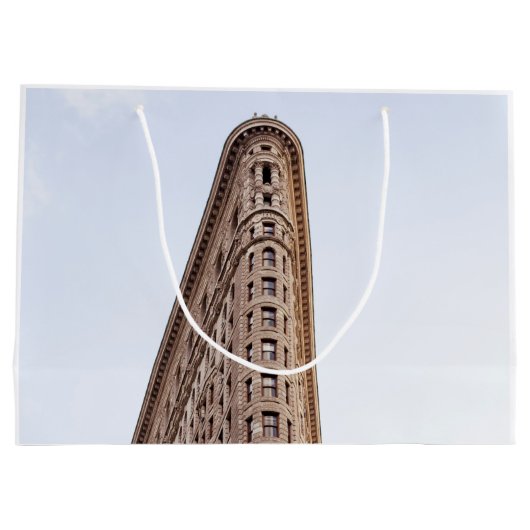 Het iconische Flatiron gebouw Groot Cadeauzakje (Achterkant)