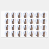 Het iconische Flatiron gebouw Labels (Vel)