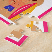 Het iconische Landmarks & Wildlife Poster van Aust Legpuzzel (Zijkant)