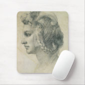 Het ideale hoofd van een vrouw van Michelangelo Muismat (Met muis)