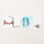 Het idee is dat alles Waterverf Yoga Mat is (Achterkant (horizontaal))