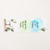 Het idee is dat alles Waterverf Yoga Mat is (Voorkant (horizontaal))