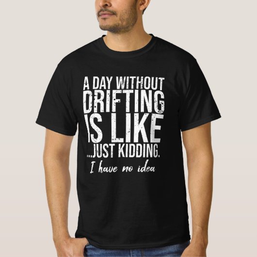 Het idee van een leuk sportcadeau uitdelen t-shirt (Voorkant)