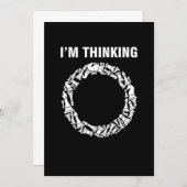 Het idee van schaakvinkjes aan boord Game Gift Kaart (Voorkant / Achterkant)