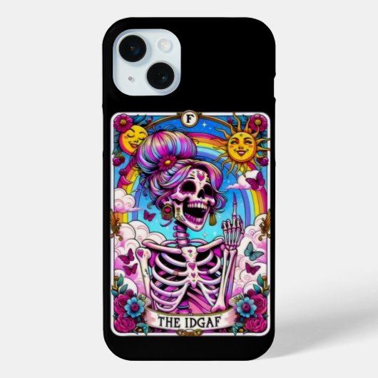 Het IDGAF Tarot Kaart Collectie Case-Mate iPhone Case (Achterkant)