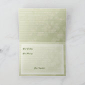 Het Iers nam de Groeten van de Foto toe Kaart (Binnen)