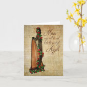 Het Iers nam de Kaart van de Nota van de Harp toe (Gele Bloem)