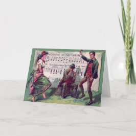 Het Ierse Dragen van de Zigeuner van het Groene Kaart