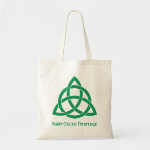 Het Ierse Keltische erfgoed is trots op de Trinity Tote Bag