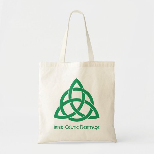 Het Ierse Keltische erfgoed is trots op de Trinity Tote Bag (Voorkant)