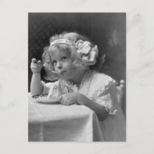 Het ijsschrale meisje briefkaart