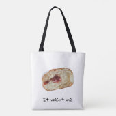 Het  'Ik was het niet!' Tote bag (Achterkant)