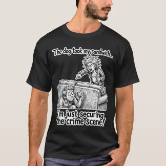 Het "Ik zweer dat ik het niet deed" koppeljournaal T-shirt