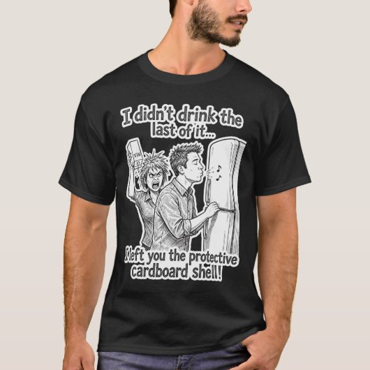 Het "Ik Zweer Dat Ik Het Niet Was" Koppel's De Kar T-shirt (Voorkant)