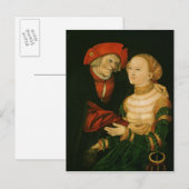 Het Ill-Matched Couple Briefkaart (Voorkant / Achterkant)