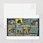 HET ILLUMINATI-KAARTGAME BRIEFKAART (Voorkant / Achterkant)